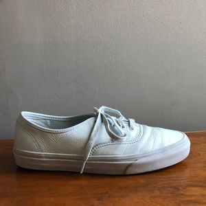 Leather Mens' Authentic Vans in Ice Flow